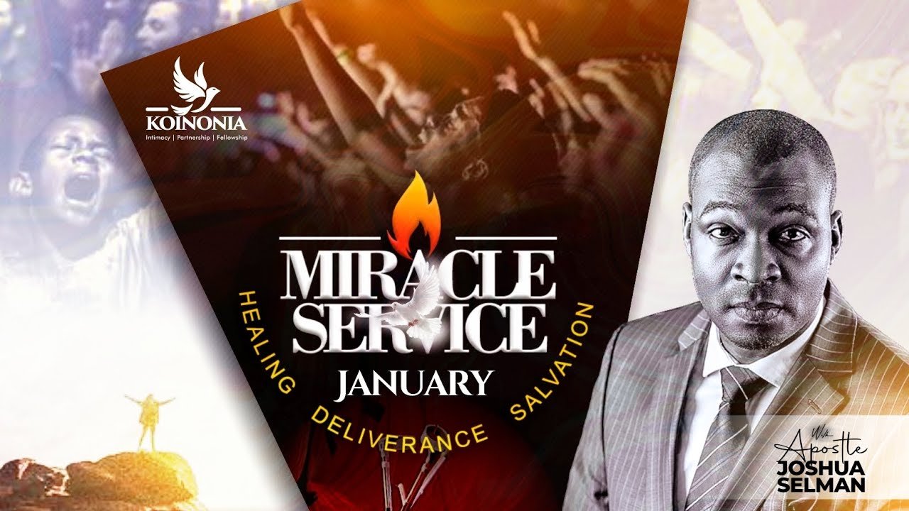 Sermon Apostle Joshua Selman January 2023 Miracle Service Todaygospel