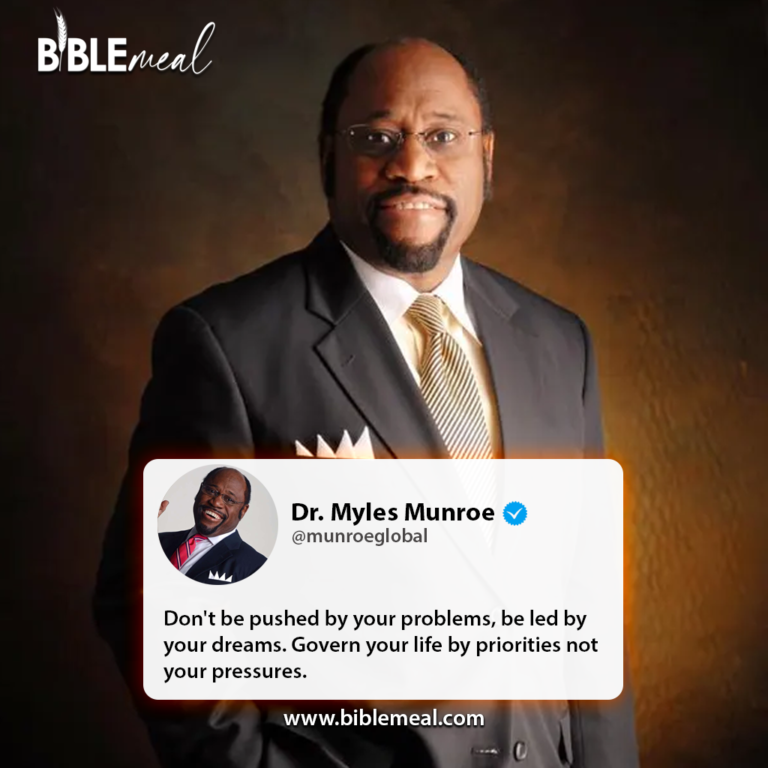 [Quotes] Dr. Myles Munroe (Quote 9) - TodayGospel